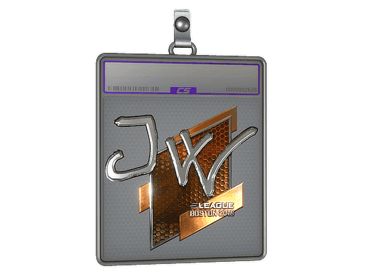 Sticker Slab | JW (Foil) | Boston 2018