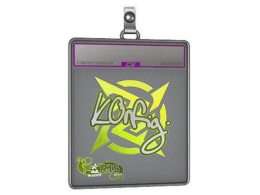 Sticker Slab | k0nfig (Holo) | Paris 2023