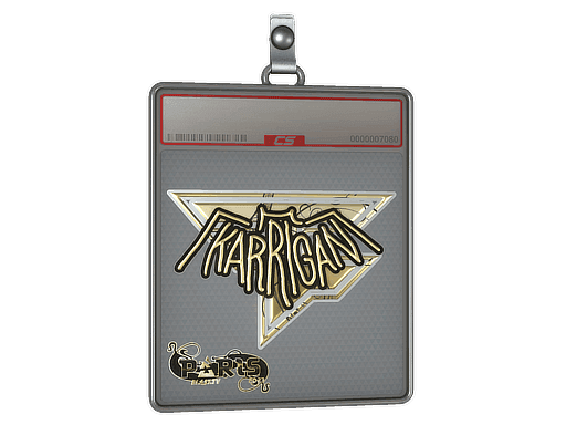 Sticker Slab | karrigan (Gold) | Paris 2023