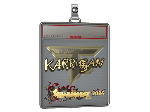 Sticker Slab | karrigan (Gold) | Shanghai 2024
