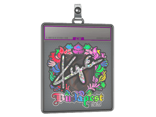 Sticker Slab | kye (Holo) | Budapest 2025