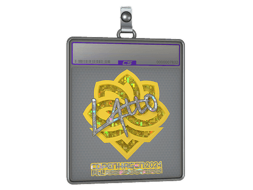 Sticker Slab | latto (Glitter) | Copenhagen 2024