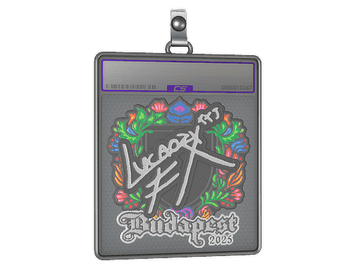 Sticker Slab | Lucaozy (Embroidered) | Budapest 2025