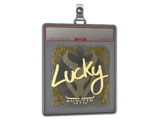 Sticker Slab | Lucky (Gold) | Austin 2025