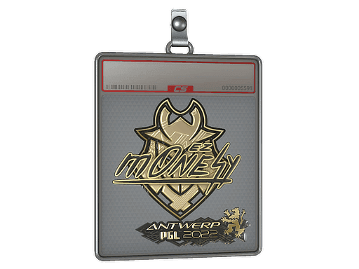 Sticker Slab | m0NESY (Gold) | Antwerp 2022