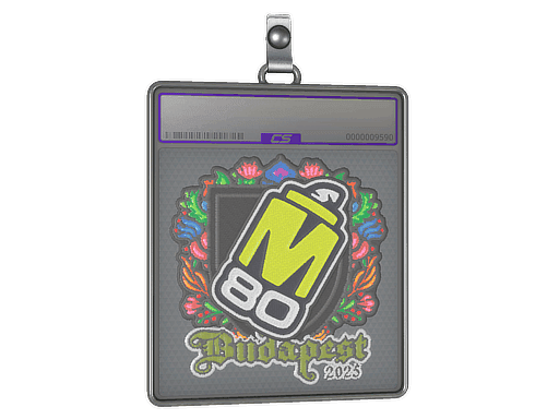 Sticker Slab | M80 (Embroidered) | Budapest 2025