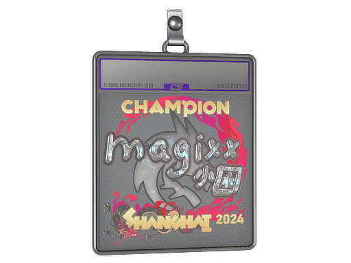 Sticker Slab | magixx (Glitter, Champion) | Shanghai 2024