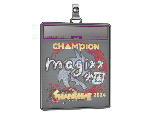 Sticker Slab | magixx (Holo, Champion) | Shanghai 2024