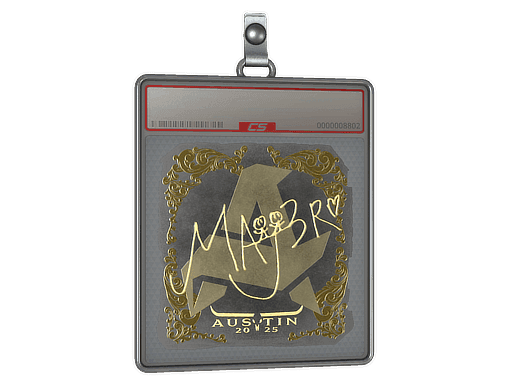 Sticker Slab | MAJ3R (Gold) | Austin 2025