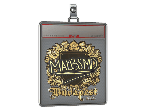 Sticker Slab | malbsMd (Gold) | Budapest 2025
