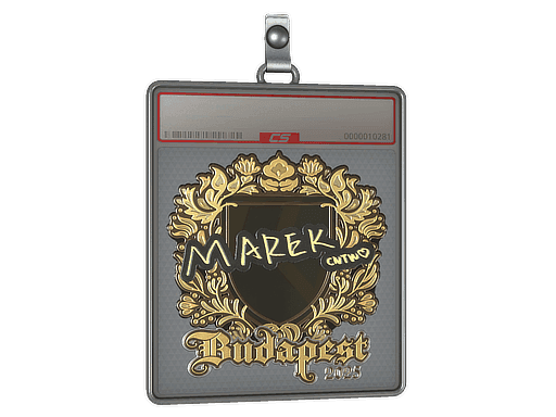 Sticker Slab | Marek (Gold) | Budapest 2025