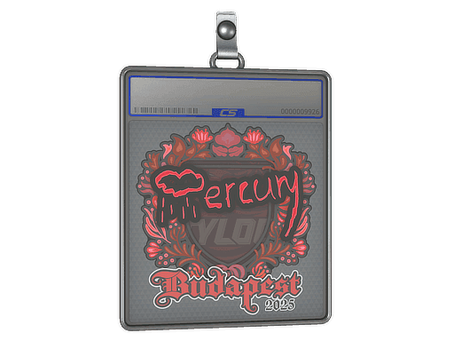 Sticker Slab | Mercury | Budapest 2025