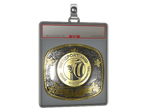 Sticker Slab | Metizport (Gold) | Austin 2025