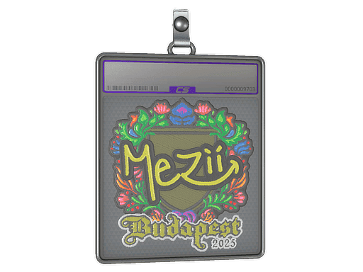 Sticker Slab | mezii (Embroidered) | Budapest 2025