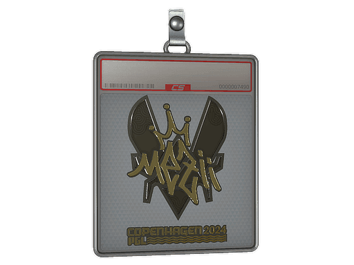 Sticker Slab | mezii (Gold) | Copenhagen 2024