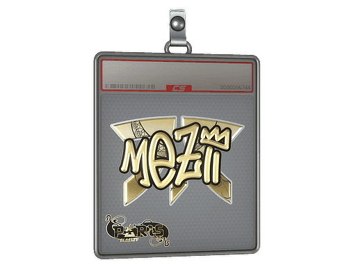 Sticker Slab | mezii (Gold) | Paris 2023