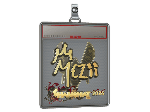 Sticker Slab | mezii (Gold) | Shanghai 2024