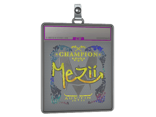 Sticker Slab | mezii (Holo, Champion) | Austin 2025