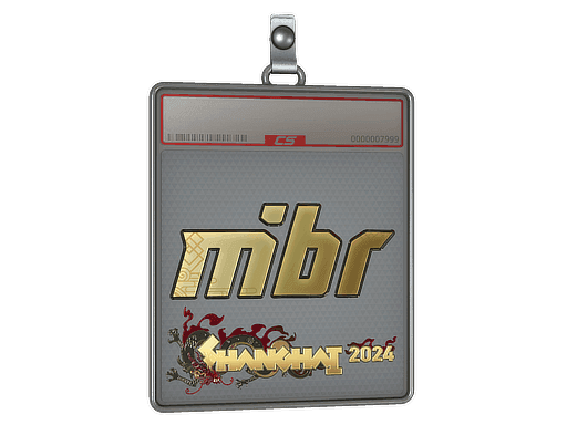 Sticker Slab | MIBR (Gold) | Shanghai 2024
