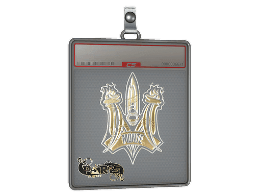 Sticker Slab | Monte (Gold) | Paris 2023