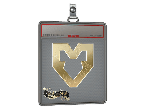 Sticker Slab | MOUZ (Gold) | Paris 2023