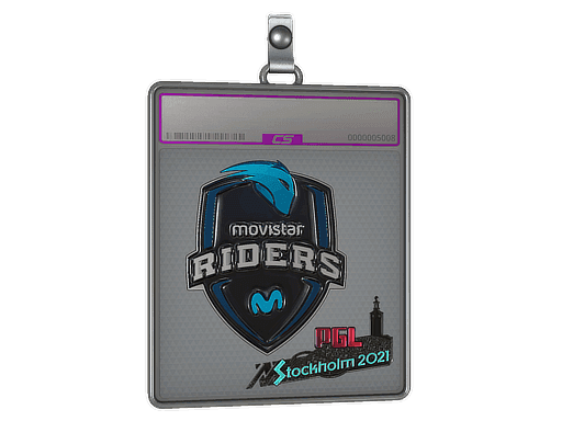 Sticker Slab | Movistar Riders (Foil) | Stockholm 2021
