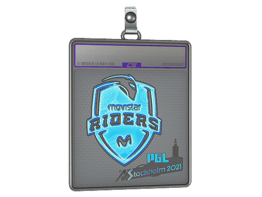 Sticker Slab | Movistar Riders (Holo) | Stockholm 2021