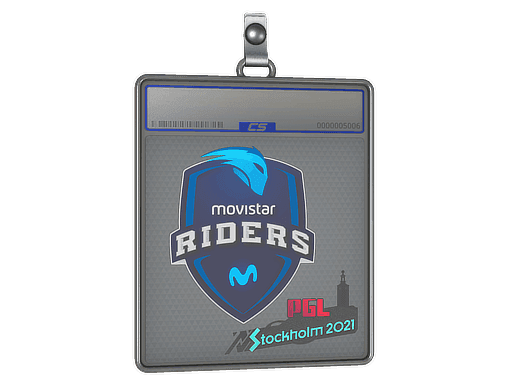 Sticker Slab | Movistar Riders | Stockholm 2021