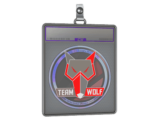 Sticker Slab | MTS GameGod Wolf (Holo) | Cologne 2014