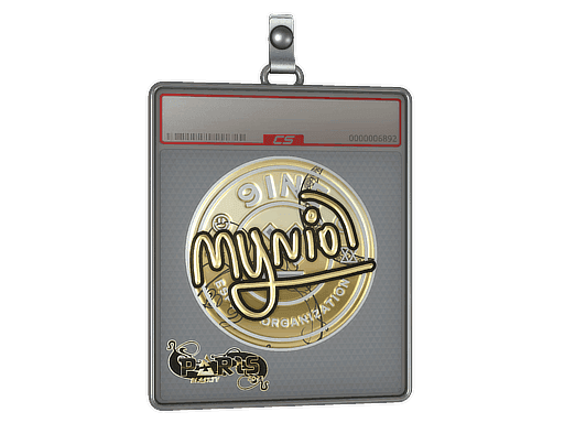 Sticker Slab | mynio (Gold) | Paris 2023