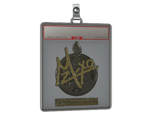 Sticker Slab | mzinho (Gold) | Copenhagen 2024