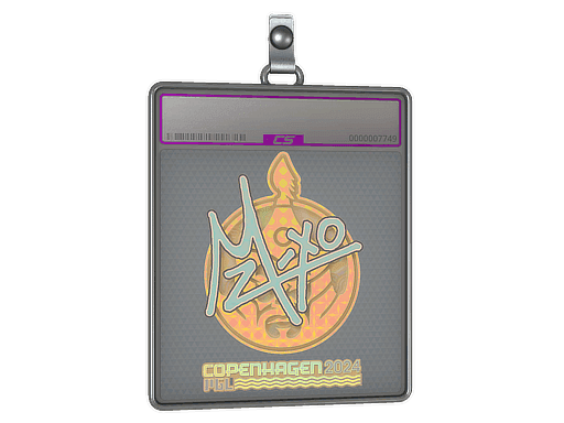 Sticker Slab | mzinho (Holo) | Copenhagen 2024