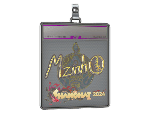 Sticker Slab | mzinho (Holo) | Shanghai 2024