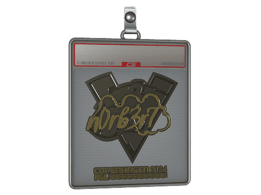 Sticker Slab | n0rb3r7 (Gold) | Copenhagen 2024