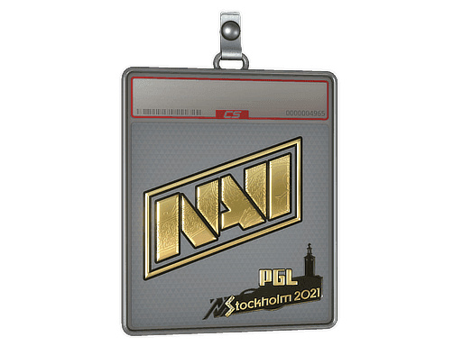 Sticker Slab | Natus Vincere (Gold) | Stockholm 2021
