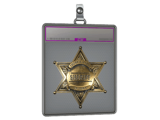 Sticker Slab | New Sheriff (Foil)