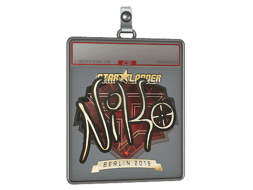 Sticker Slab | NiKo (Gold) | Berlin 2019