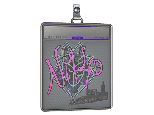 Sticker Slab | NiKo (Holo) | Stockholm 2021