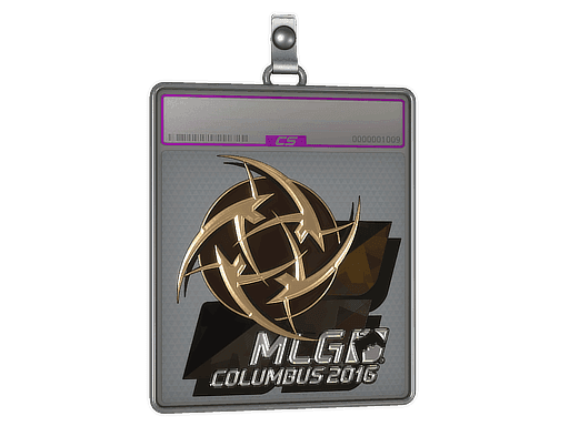 Sticker Slab | Ninjas in Pyjamas (Foil) | MLG Columbus 2016