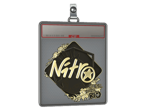 Sticker Slab | nitr0 (Gold) | Rio 2022