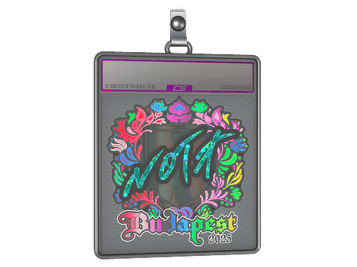 Sticker Slab | nota (Holo) | Budapest 2025