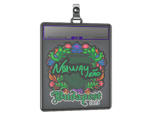 Sticker Slab | noway (Embroidered) | Budapest 2025