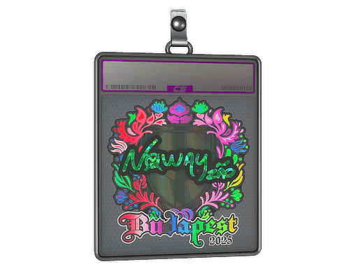 Sticker Slab | noway (Holo) | Budapest 2025