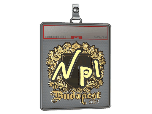 Sticker Slab | npl (Gold) | Budapest 2025