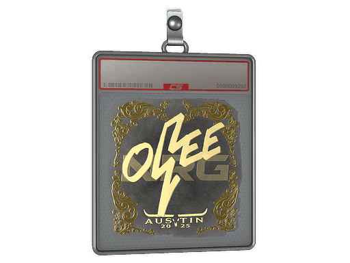 Sticker Slab | oSee (Gold) | Austin 2025