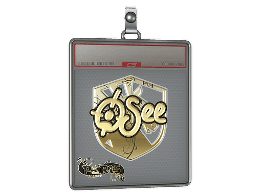 Sticker Slab | oSee (Gold) | Paris 2023