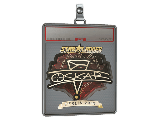 Sticker Slab | oskar (Gold) | Berlin 2019