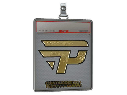 Sticker Slab | paiN Gaming (Gold) | Copenhagen 2024