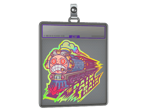 Sticker Slab | Pain Train (Holo)