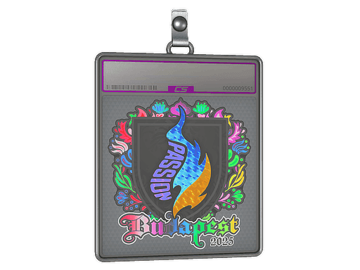 Sticker Slab | Passion UA (Holo) | Budapest 2025